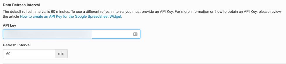 how do i generate an api key for the